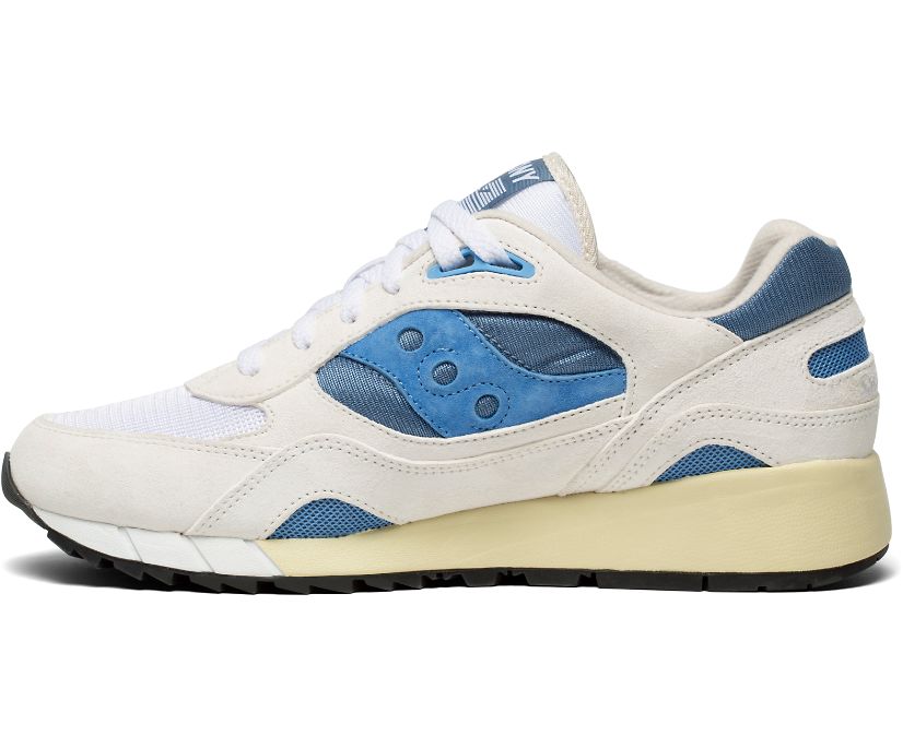 Women's Saucony Shadow 6000 Originals White / Blue | Singapore 073XYUF